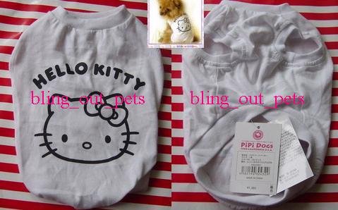 Hello Kitty Dog Cat Tee T Shirt Clothing