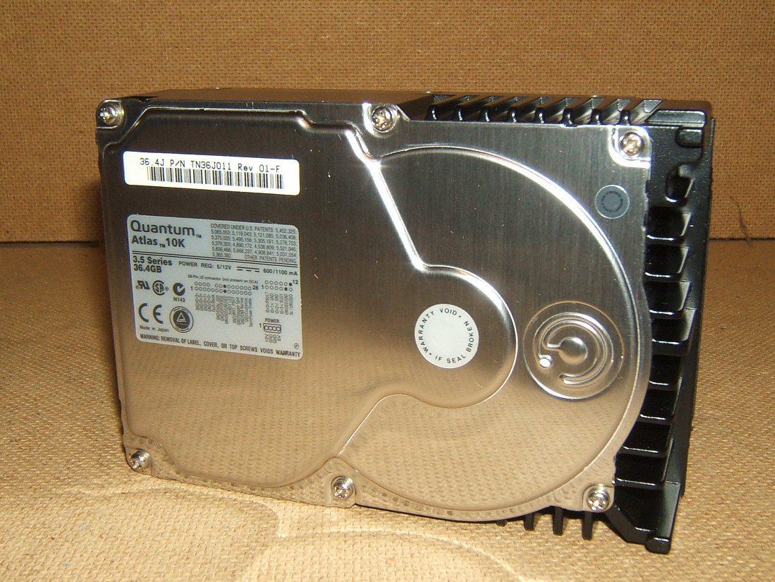 Quantum Hard Drive Ultra160 HDD Atlas 10K 3.5 Series 10000RPM TN36J011