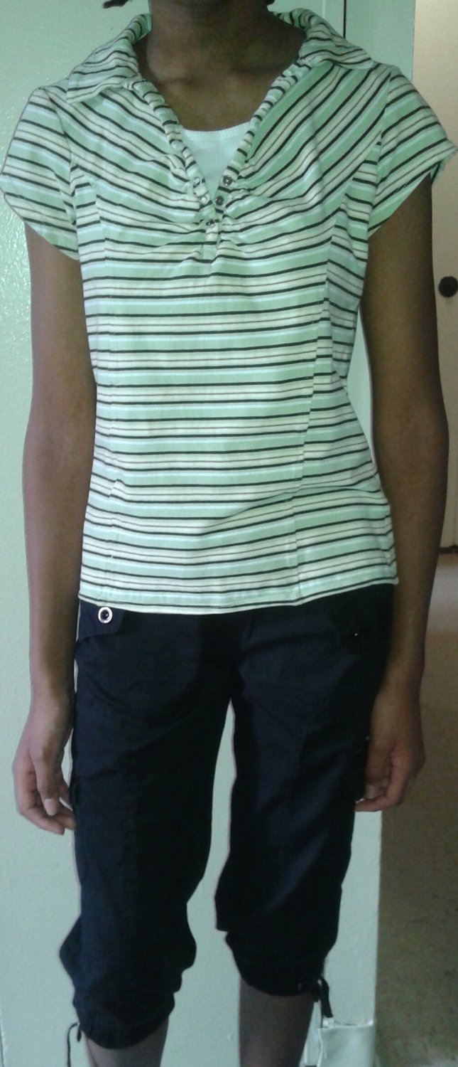 Just Sixteen Shirts size L, NaNa Fashion Capri pants size L