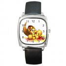 Fruit of the Earth Square Metal Watch
