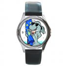 Australian Shark Round Metal Watch