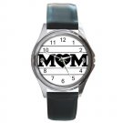 Mom Design Round Metal Watch