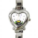 St Patrick's Pot of Gold Irish Heart Italian Charm Watch