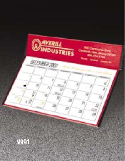 N991 - The Charter Desk Calendar