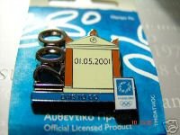 athens 2004 Count Down 1200 days pin English