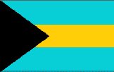 3' by 5' Bahamas Flag