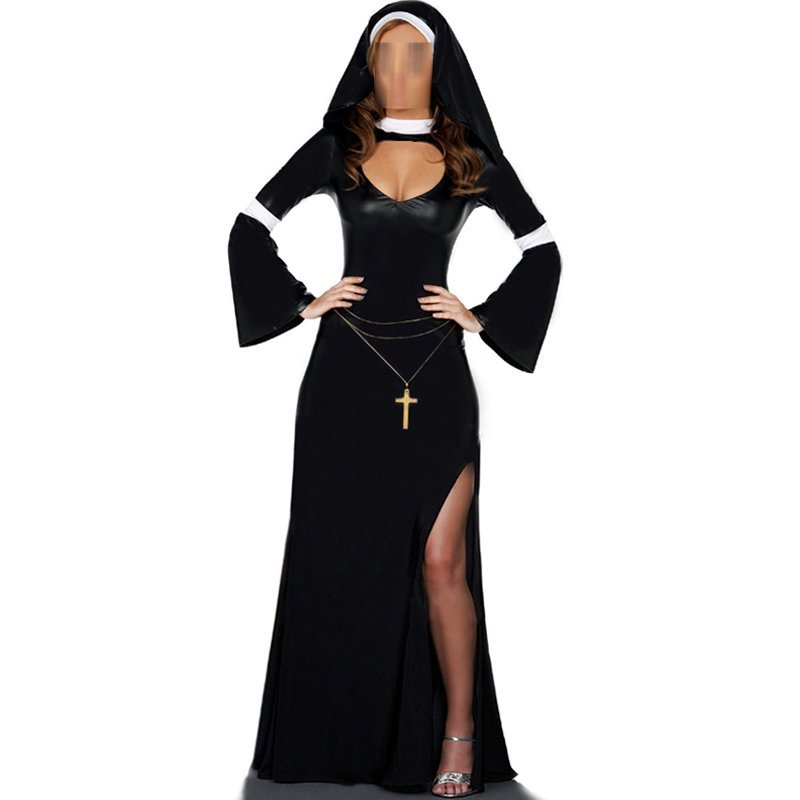 Sexy Nun Hallween Adult Costume One Size