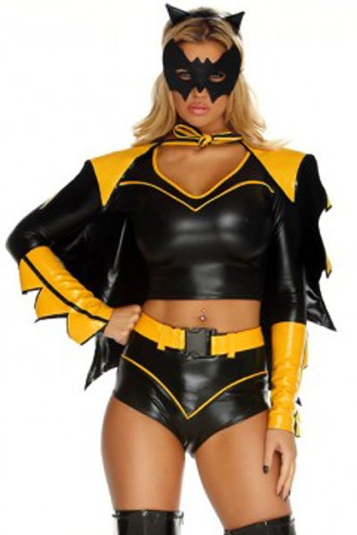 6-pc Action Packed Super Hero Costume L