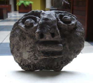 Modern Art Brut Sculpture. Signed by famous folk master Kennedy