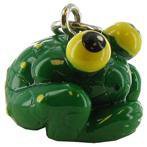 Roly Poly Big Eyed Frog Charm