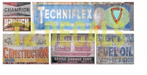 HO Scale Ghost Sign Decals #34