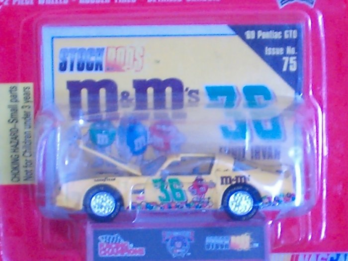 Ernie Irvan #36 M&M's Nascar Die Cast Collectible