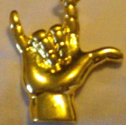 ASL "I Love You" Lapel Pin