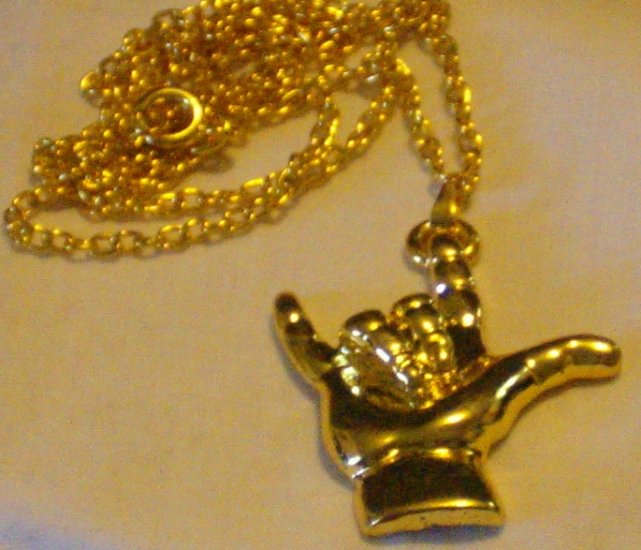 ASL "I Love You" Necklace