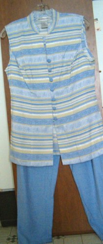 Dress Barn 2 Piece Pant Set ~ Size 8