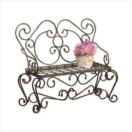#33212 Beautiful Planter Park Bench