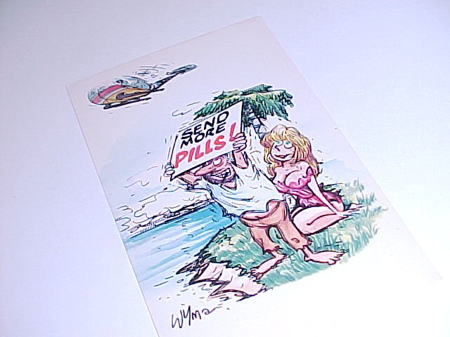 Vintage Humor Post Card postcard #PCB tnk-ent