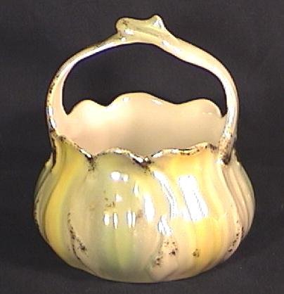 CZECH Porcelain LUSTRE BASKET