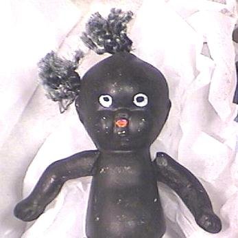 Occupied Japan Bisque Black Americana Doll