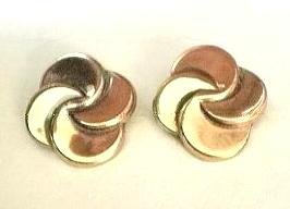 RENOIR COPPER PinWheel EARRINGS