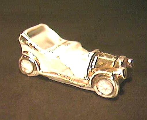 Porcelain AUTOMOBILE SOUVENIR Germany - SHIPS for $3.25