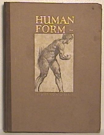 Book, Human Form In Art by Braun ©1926 RARE