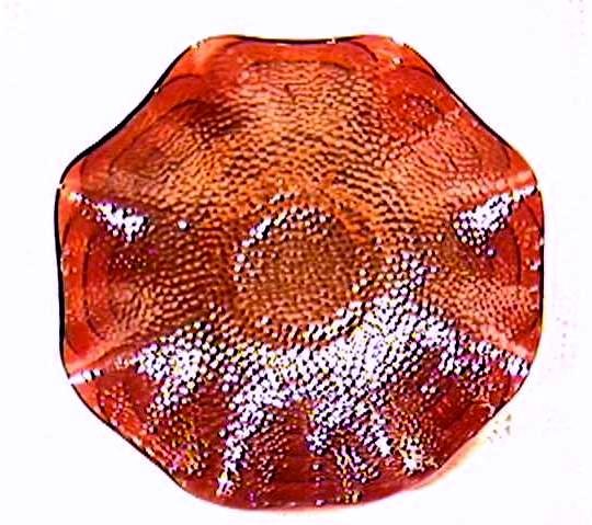 COBBLESTONES & ARCS Carnival Glass BOWL