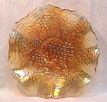Imperial 'Grape' Carnival Glass Bowl