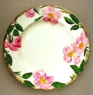 Franciscan Desert Rose Salad Plate Vintage