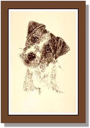 JACK RUSSELL TERRIER Limited Edition SIGNED LITHOGRAPH