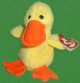 TY QUACKERS The DUCK 4th Gen. Beanie RETIRED Ship $3.25