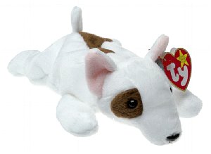 TY BUTCH The DOG Beanie Baby RETIRED Ship $3.25
