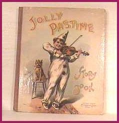 Jolly Pastime Story Book 1905 RARE Ship $2.85