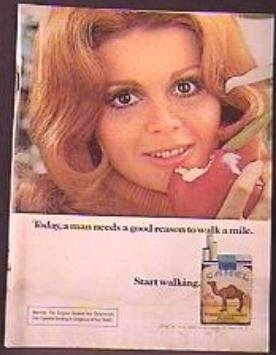 CAMEL CIGARETTE Magazine AD 1973