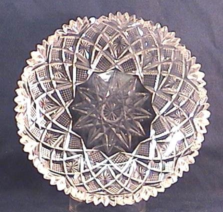 Old Cut Glass Dish