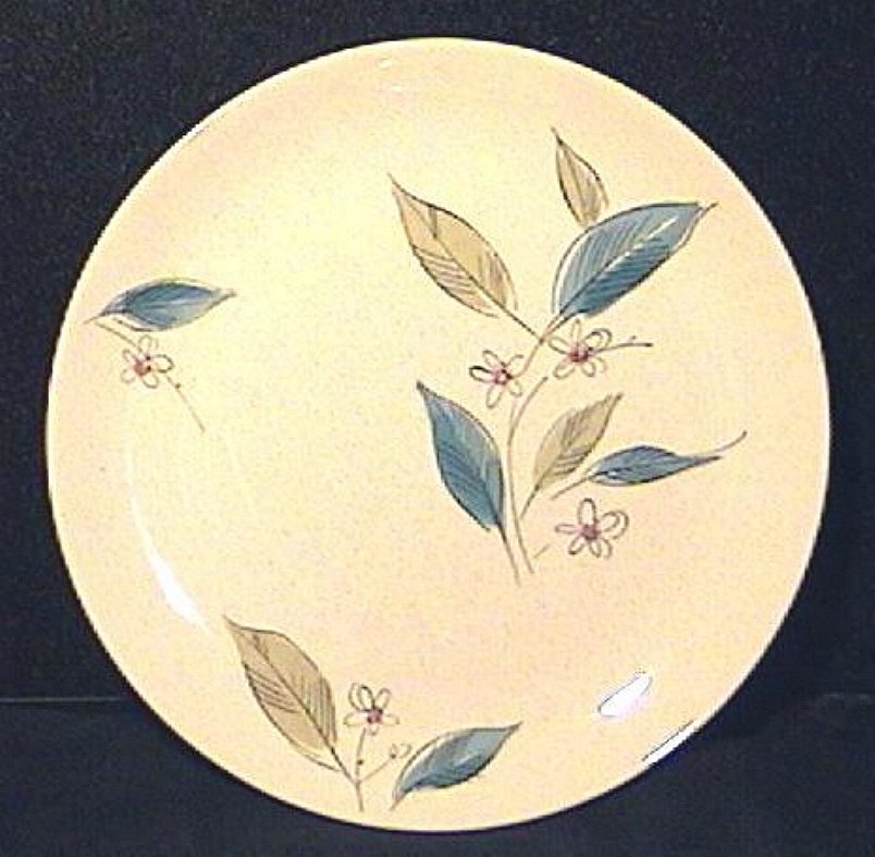 Paden City 'Biscayne' Retro Dinner Plate (s) Ca. 1956