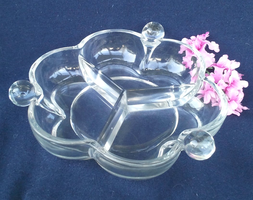 Duncan & Miller Canterbury 3-Part Relish Dish