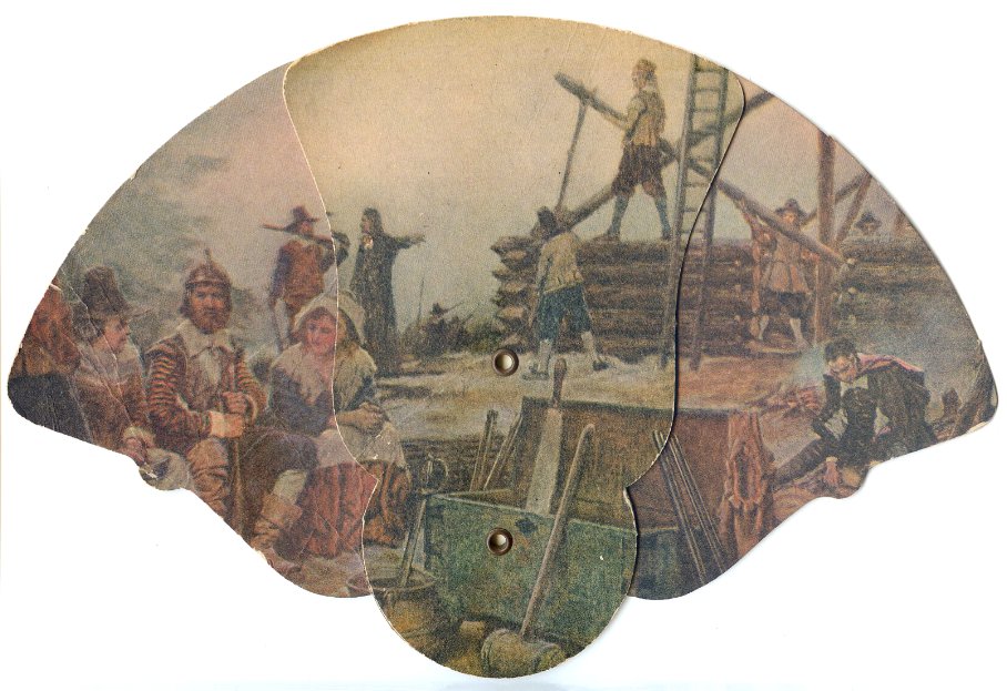 Pilgrims Advertising 3-Part Paper Fan Water Softener
