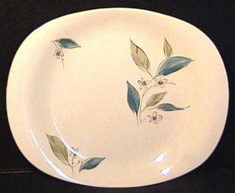 Paden City Pottery Retro Platter 'Biscayne' Circa 1956