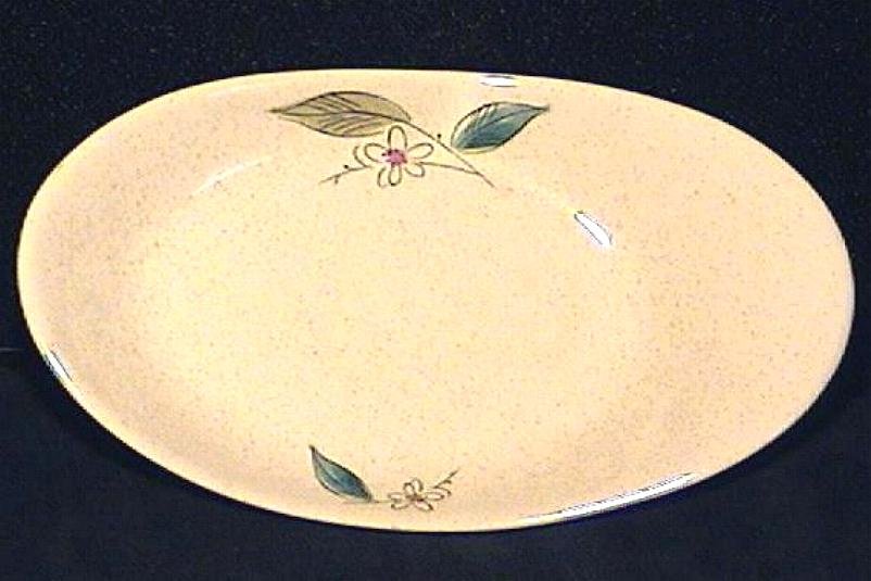 Paden City Pottery Retro Relish Dish 'Biscayne' Circa 1956
