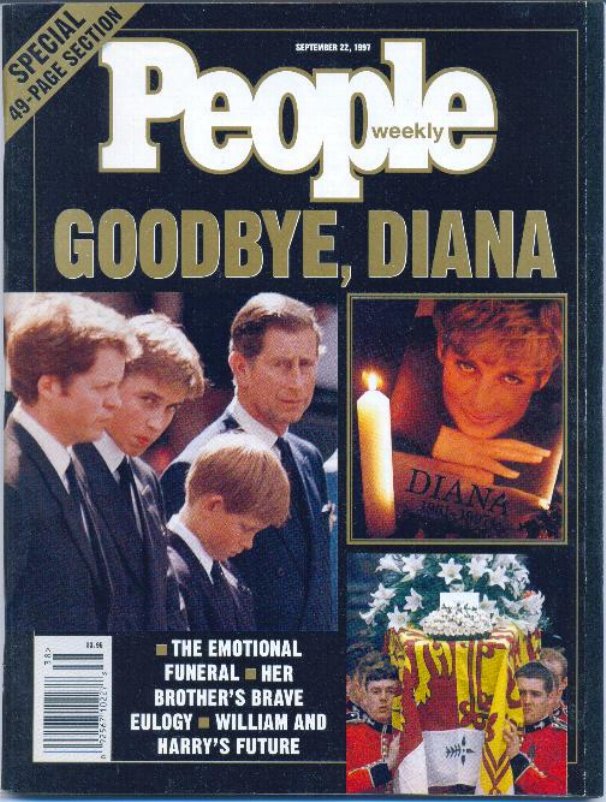 People Magazine Princess Diana Goodbye 1997 Mother Teresa