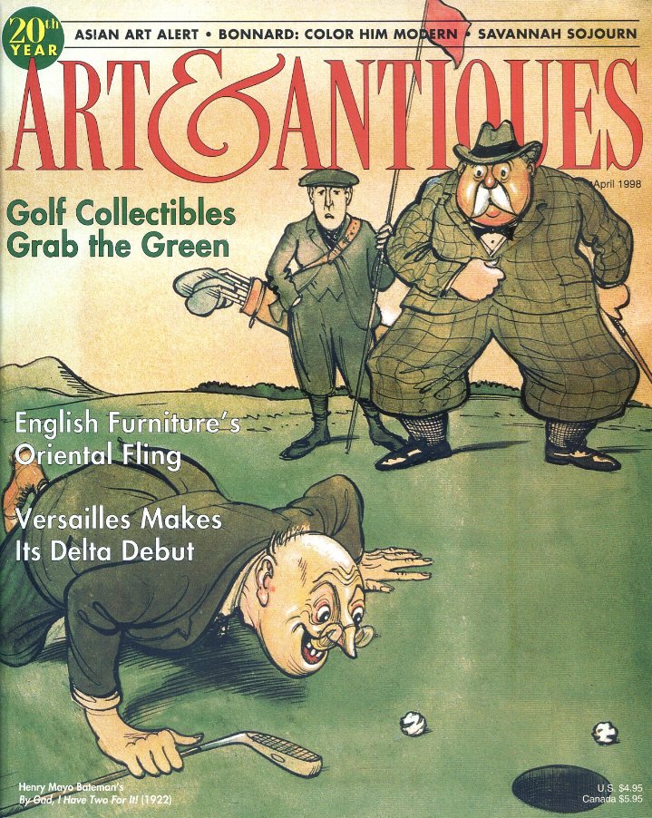 Art & Antiques Magazine April 1998 - Bonnard, Versailles