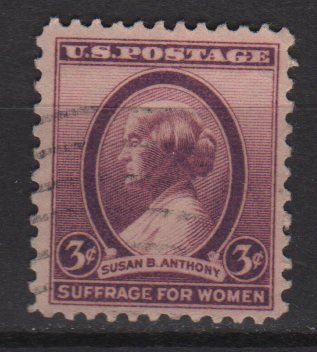 USA 1936 - Scott 784 used - 3c, Susan B Anthony (J-680)