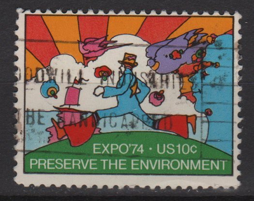USA 1974 - Scott 1527 used - 10c, EXPO'74, world's fair (G-709)