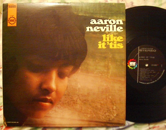 Aaron Neville 1ST LP Like It 'Tis RARE R+B Soul Gospel