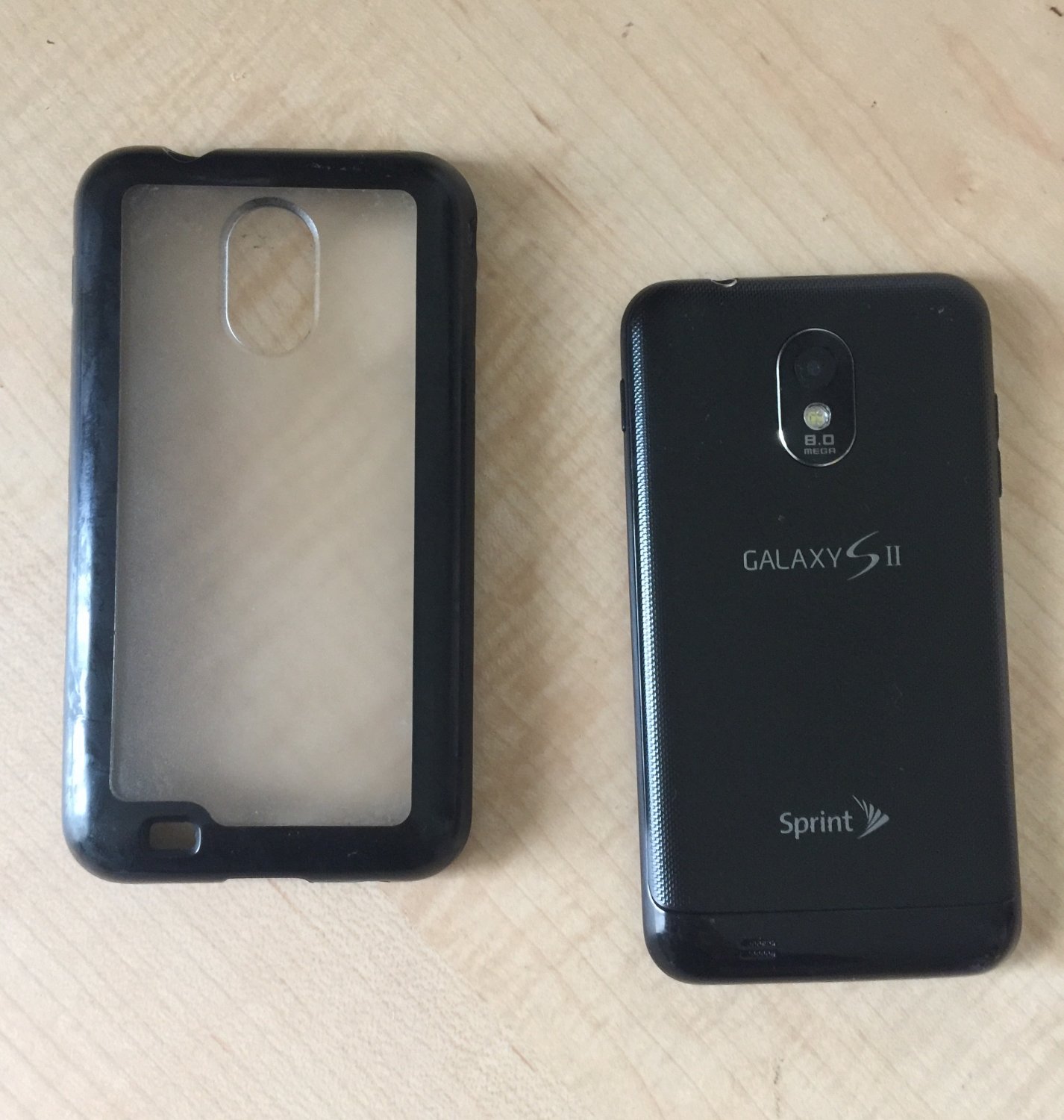 Samsung Galaxy S II Epic 4G Touch - Black (Sprint) Smartphone - Needs Repair! or for Parts