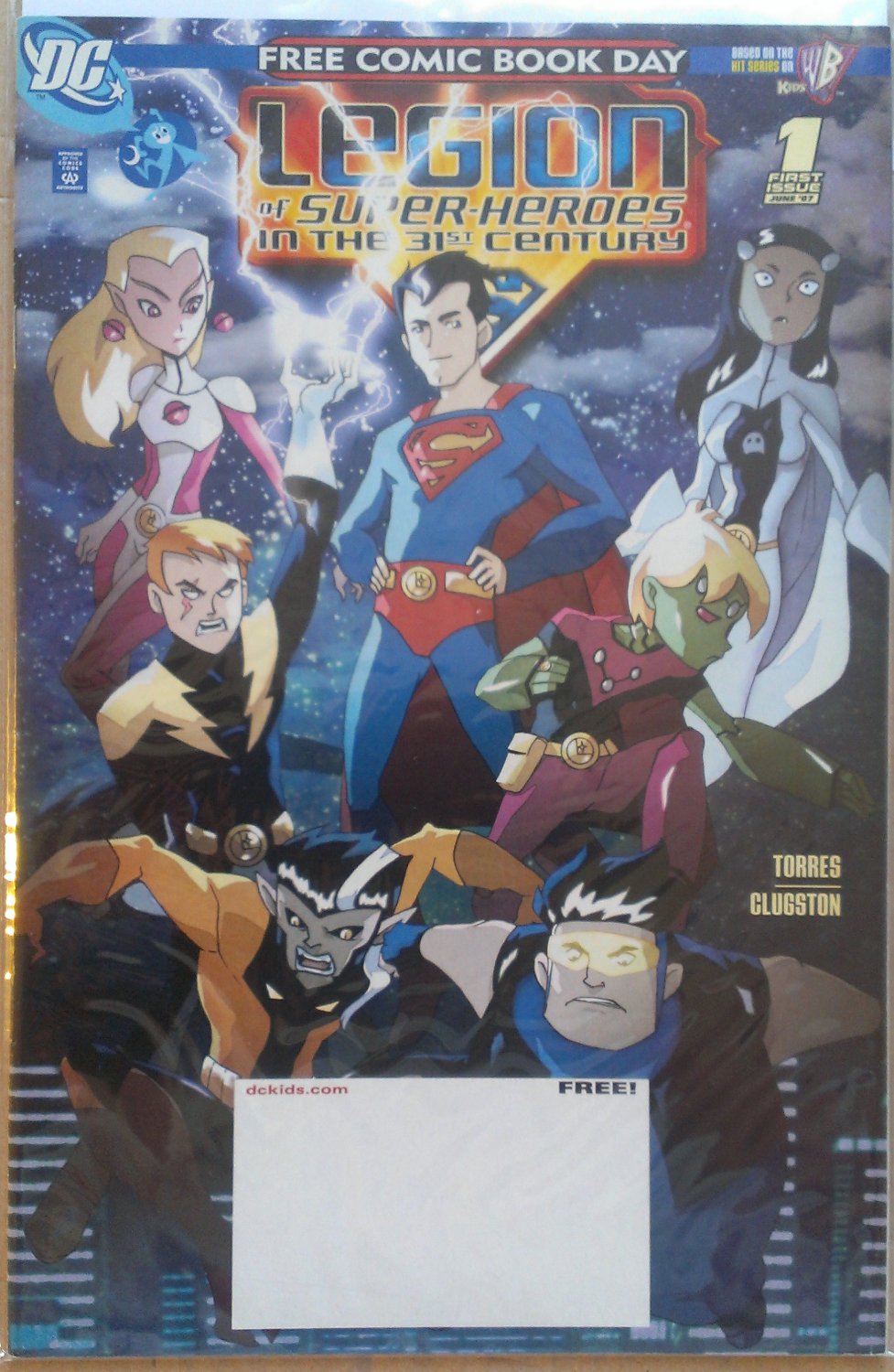 Free Comic Book Day 2007 Legion of Super-Heroes in the 31st Century # 1 (DC Comics)