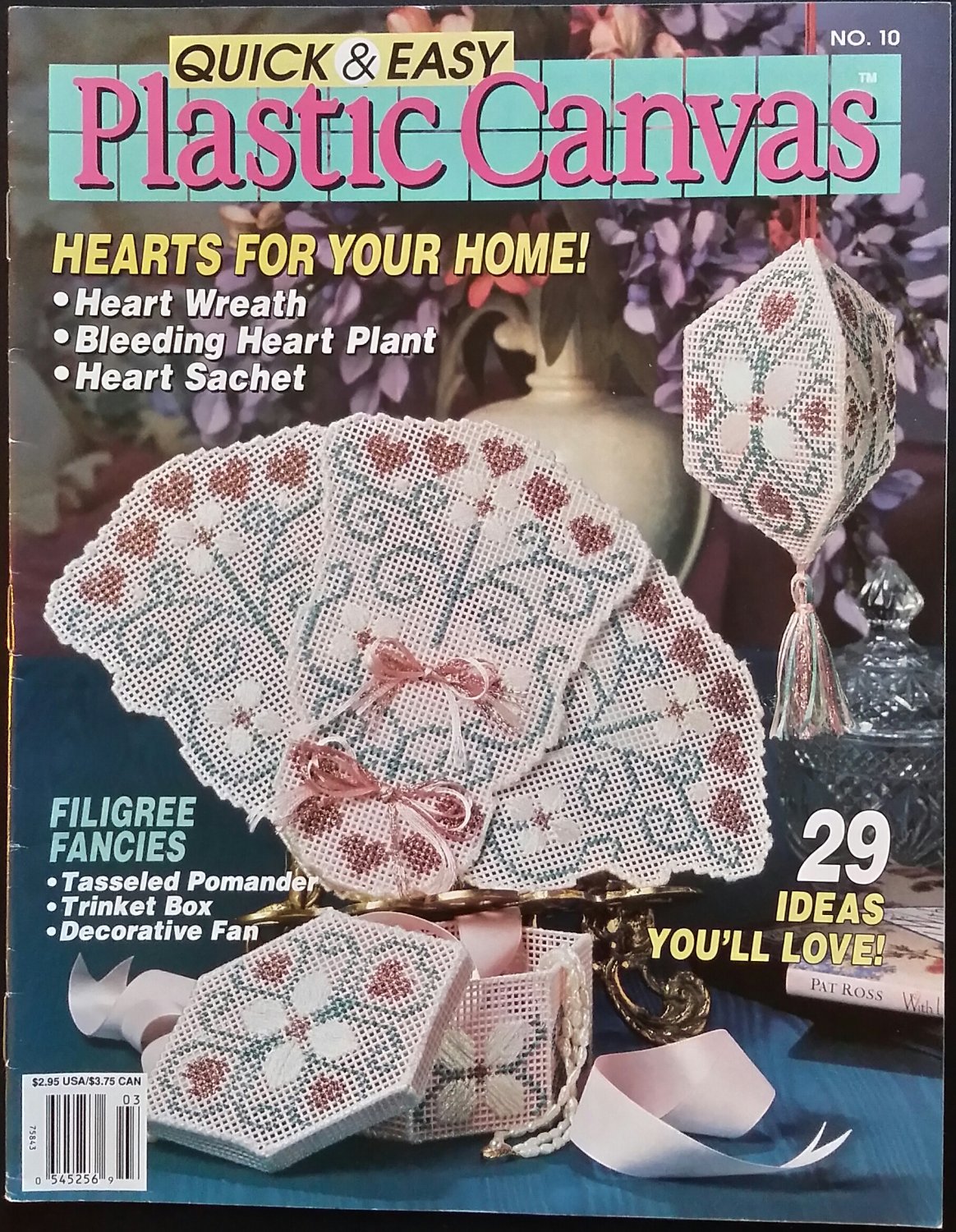 Quick & Easy Plastic Canvas No. 10 Magazine (Feb / Mar 1991)