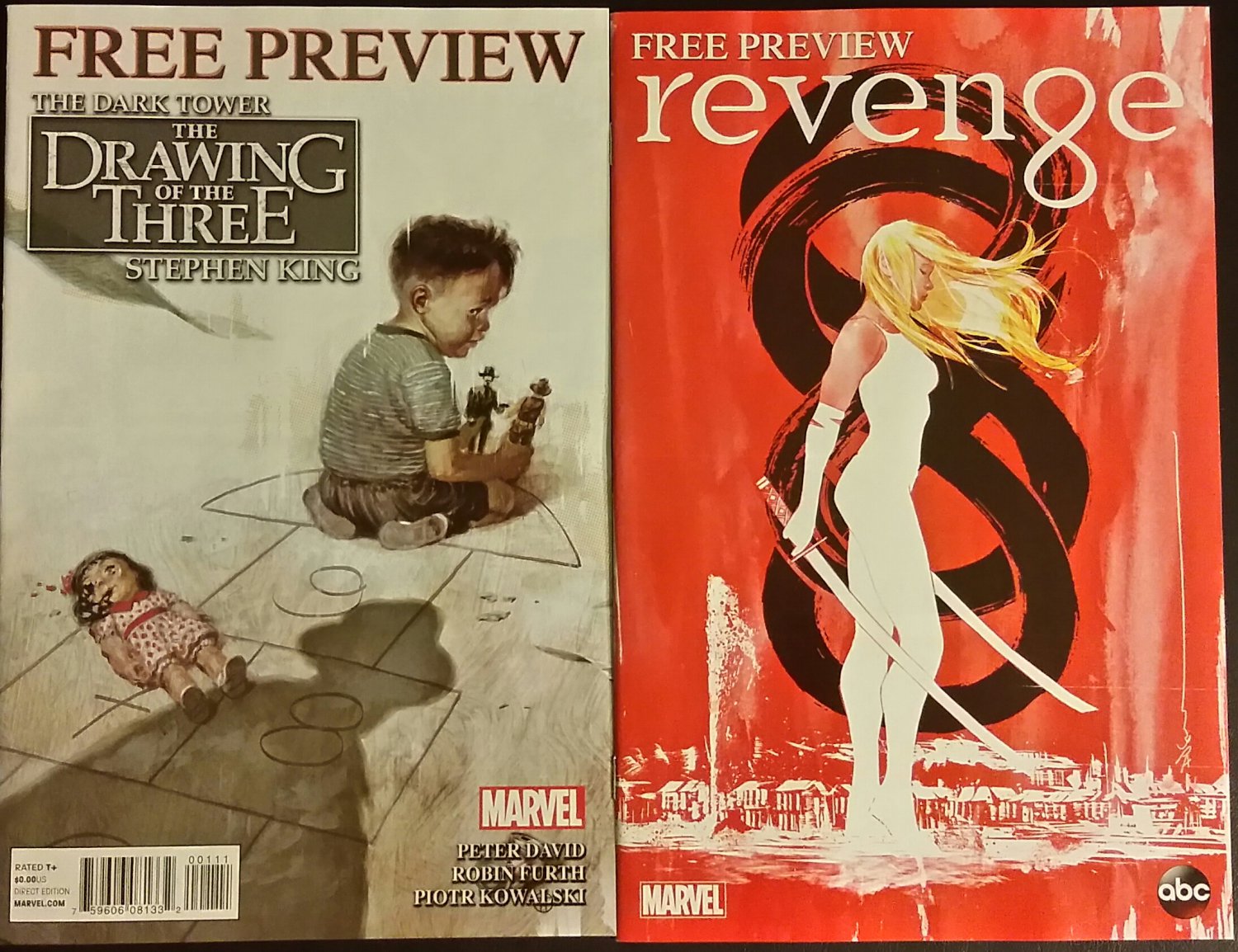 Dark Tower: The Drawing of the Three / Revenge Sampler Flipbook # 1 (Marvel, 2014)