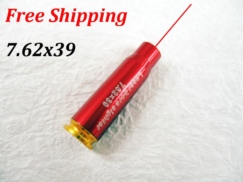 CAL:7.62X39MM Cartridge Bore Sighter Red Dot Laser Boresighter Sight Hunting #08